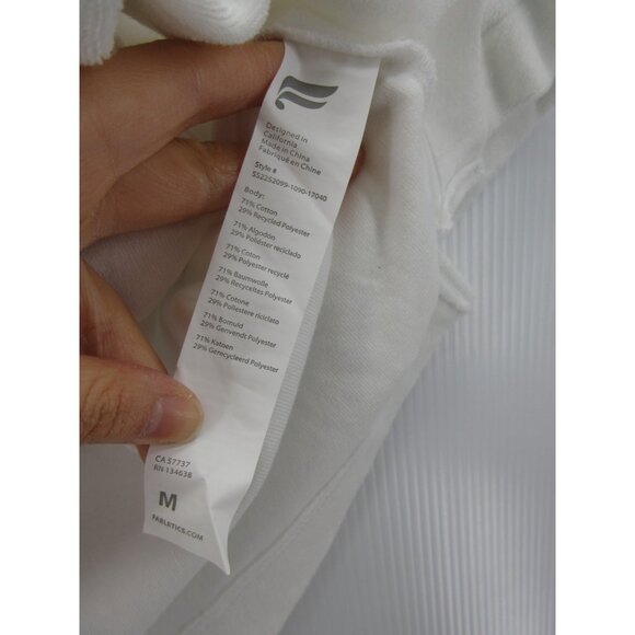 Fabletics Shirt Medium Island Terry Cloth Boxy Shirt Button Up NWT * - Picture 12 of 13